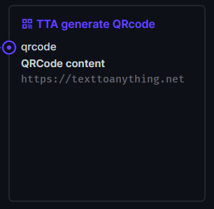 QRcode Directus flow operation