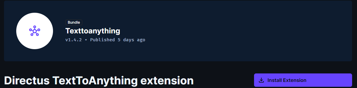 Directus Marketplace extension